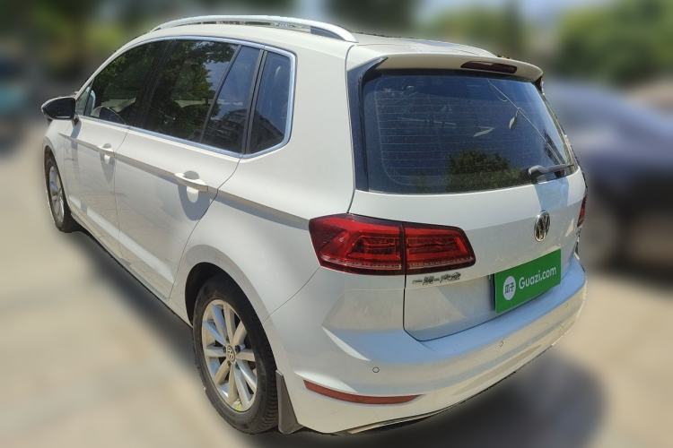 Used Volkswagen Golf Sportsvan 2019 280TSI Automatic Trendy Model China VI Standard Rear Left 45 Deg