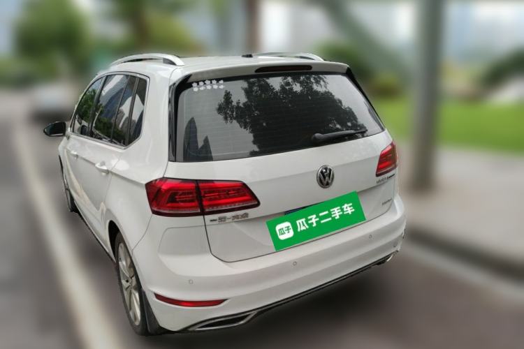 Used Volkswagen Golf Sportsvan 2019 280TSI Automatic Voyageur Model China VI Standard Rear Left 45 Deg