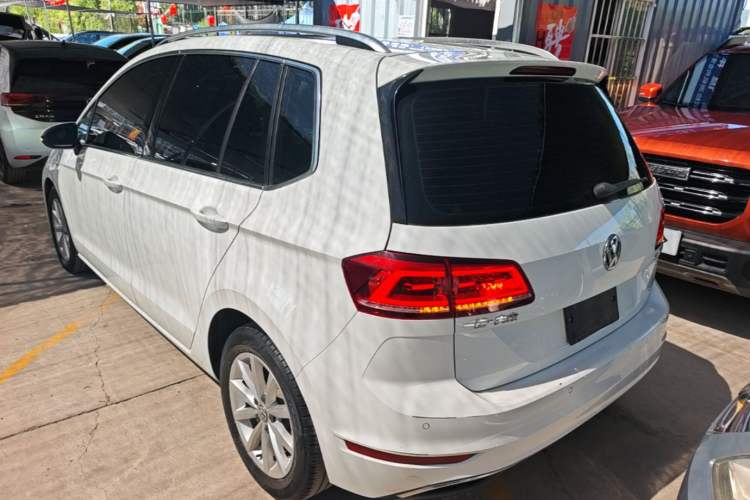 Used Volkswagen Golf Sportsvan 2019 280TSI Automatic Trendy Model China VI Standard Rear Left 45 Deg