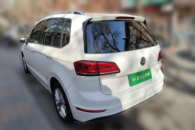 Used Volkswagen Golf Sportsvan 2019 1.6L Automatic Pure Model China V Standard Rear Left 45 Deg
