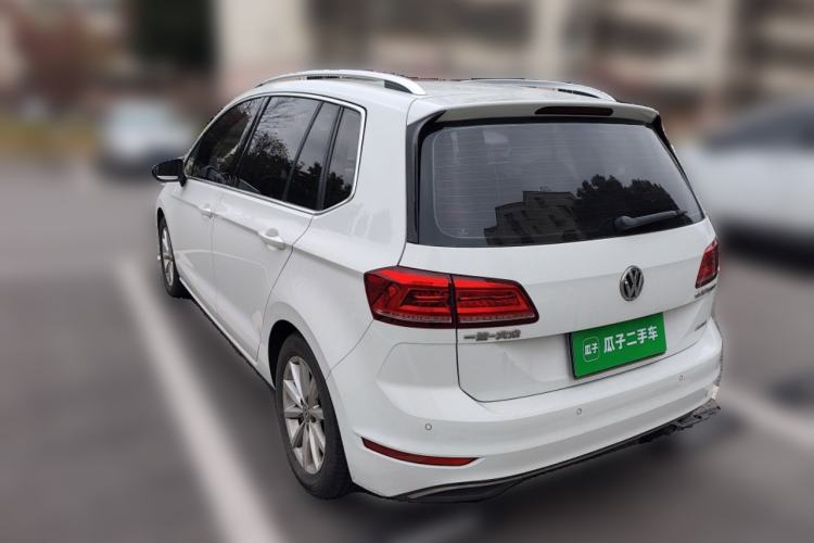 Used Volkswagen Golf Sportsvan 2019 280TSI Automatic Trendy Model China VI Standard Rear Left 45 Deg