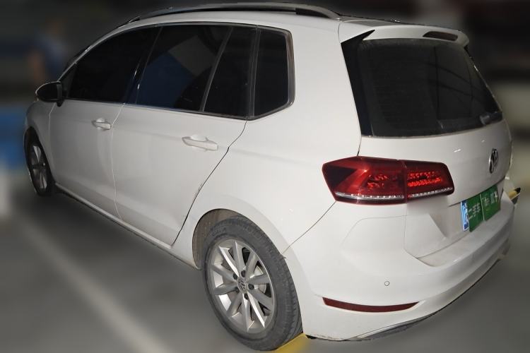 Used Volkswagen Golf Sportsvan 2019 280TSI Automatic Trendy Model China VI Standard Rear Left 45 Deg