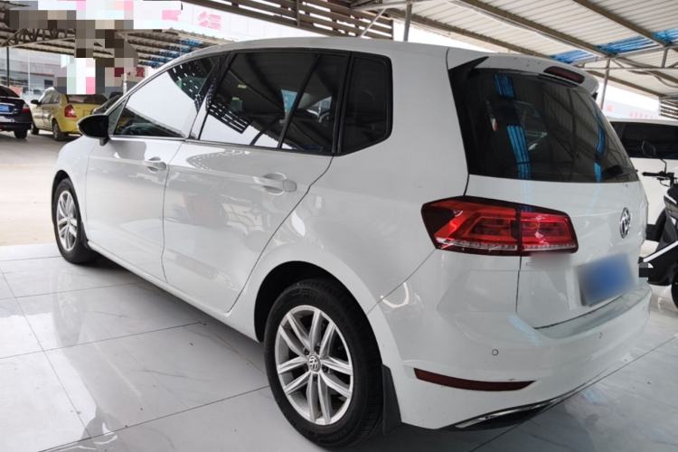 Used Volkswagen Golf Sportsvan 2019 200TSI Automatic C-HR Pure Version China VI Standard Rear Left 45 Deg