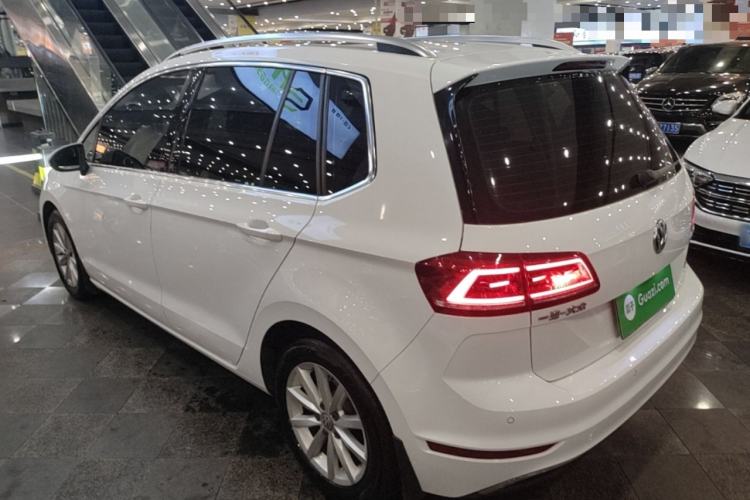 Used Volkswagen Golf Sportsvan 2019 280TSI Automatic Trendy Model China VI Standard Rear Left 45 Deg