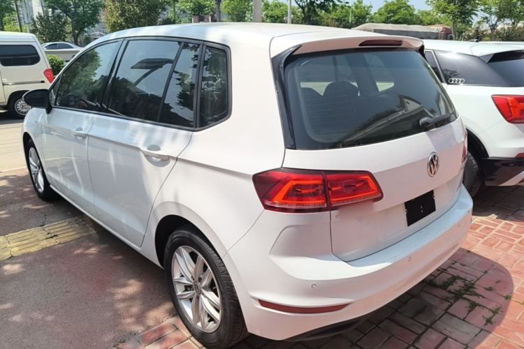 Used Volkswagen Golf Sportsvan 2019 1.6L Automatic Pure Model China V Standard Rear Left 45 Deg