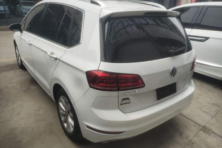 Used Volkswagen Golf Sportsvan 2019 280TSI Automatic Trendy Model China VI Standard Rear Left 45 Deg