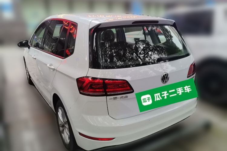 Used Volkswagen Golf Sportsvan 2019 1.6L Automatic Pure Model China V Standard Rear Left 45 Deg