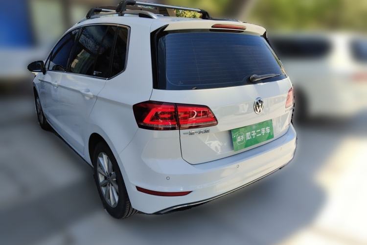 Used Volkswagen Golf Sportsvan 2019 280TSI Automatic Trendy Model China VI Standard Rear Left 45 Deg