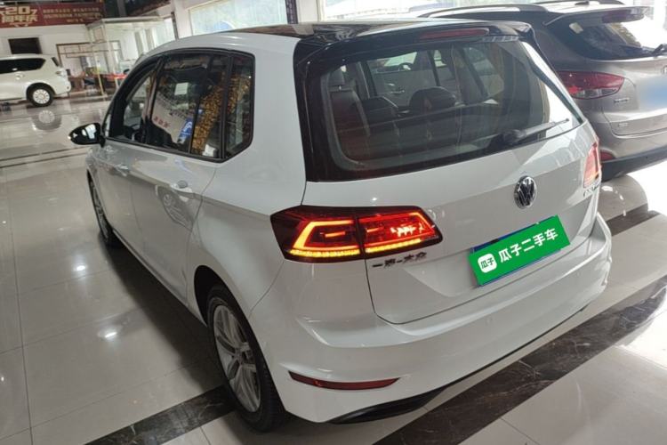 Used Volkswagen Golf Sportsvan 2019 1.6L Automatic Pure Model China V Standard Rear Left 45 Deg