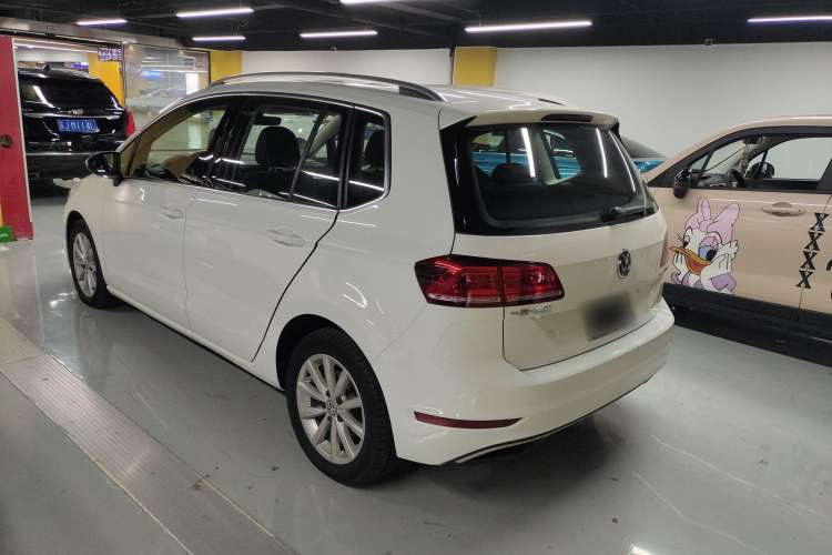 Used Volkswagen Golf Sportsvan 2019 280TSI Automatic Trendy Model China VI Standard Rear Left 45 Deg