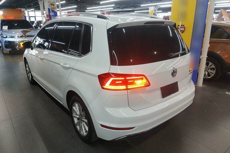 Used Volkswagen Golf Sportsvan 2019 280TSI Automatic Trendy Model China VI Standard Rear Left 45 Deg