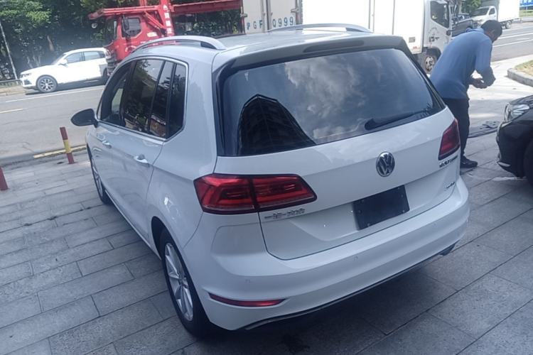 Used Volkswagen Golf Sportsvan 2019 280TSI Automatic Trendy Model China VI Standard Rear Left 45 Deg