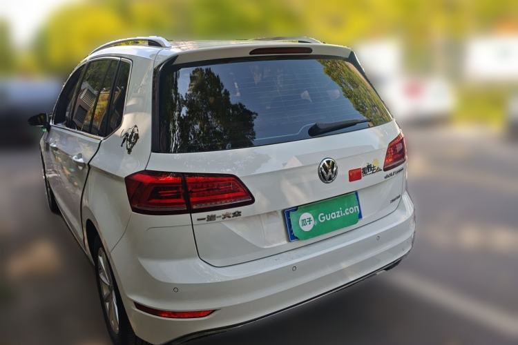 Used Volkswagen Golf Sportsvan 2019 280TSI Automatic Trendy Model China VI Standard Rear Left 45 Deg