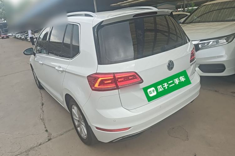 Used Volkswagen Golf Sportsvan 2019 280TSI Automatic Trendy Model China VI Standard Rear Left 45 Deg