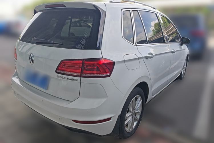 Used Volkswagen Golf Sportsvan 2019 1.6L Automatic Pure Model China V Standard Rear Right 45 Deg