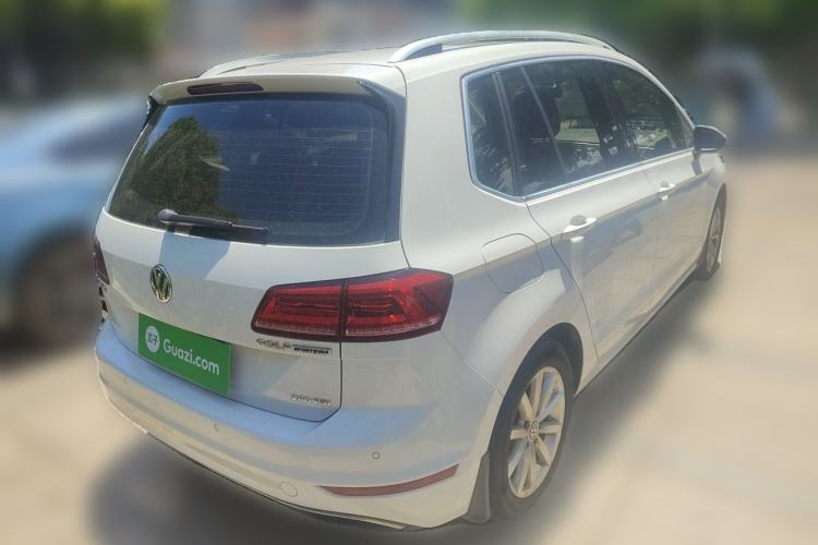 Used Volkswagen Golf Sportsvan 2019 280TSI Automatic Trendy Model China VI Standard Rear Right 45 Deg