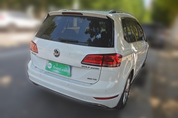 Used Volkswagen Golf Sportsvan 2019 280TSI Automatic Guardian Edition China V Standard Rear Right 45 Deg
