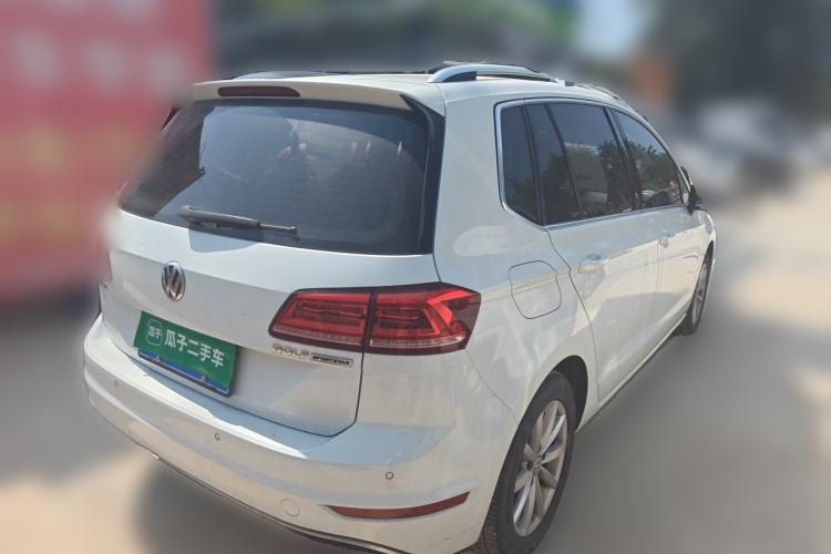 Used Volkswagen Golf Sportsvan 2019 280TSI Automatic Trendy Edition China V Standard Rear Right 45 Deg