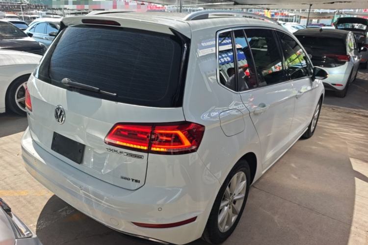 Used Volkswagen Golf Sportsvan 2019 280TSI Automatic Trendy Model China VI Standard Rear Right 45 Deg