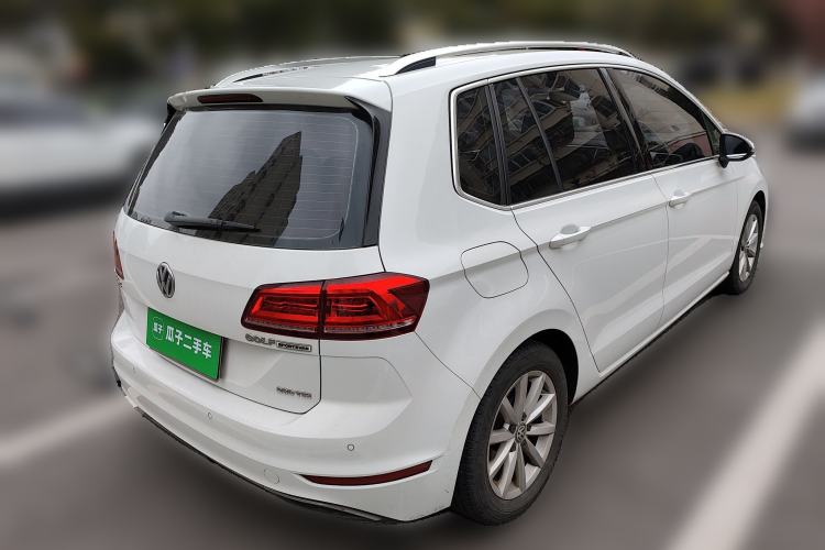 Used Volkswagen Golf Sportsvan 2019 280TSI Automatic Trendy Model China VI Standard Rear Right 45 Deg