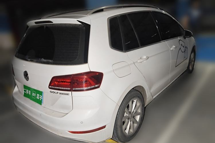 Used Volkswagen Golf Sportsvan 2019 280TSI Automatic Trendy Model China VI Standard Rear Right 45 Deg