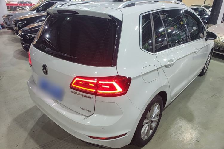 Used Volkswagen Golf Sportsvan 2019 280TSI Automatic Trendy Model China VI Standard Rear Right 45 Deg