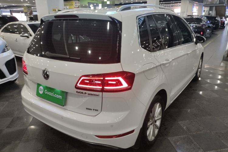 Used Volkswagen Golf Sportsvan 2019 280TSI Automatic Trendy Model China VI Standard Rear Right 45 Deg