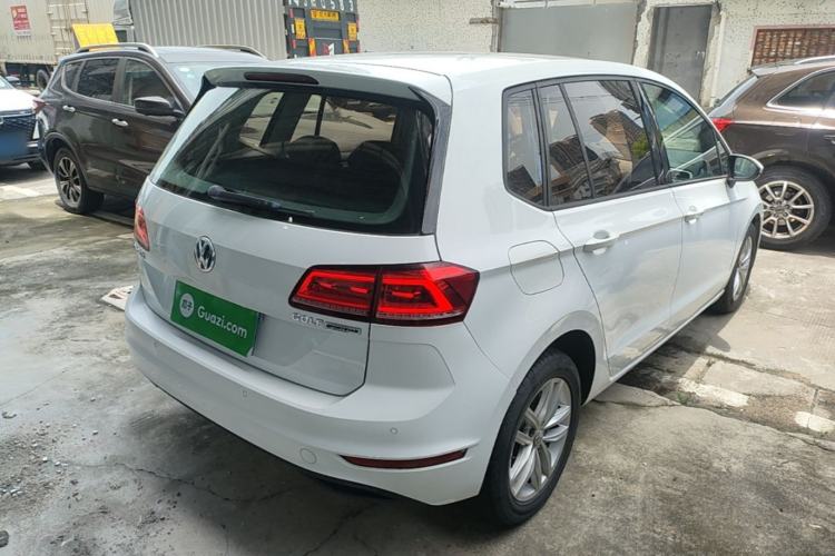 Used Volkswagen Golf Sportsvan 2019 1.6L Automatic Pure Model China V Standard Rear Right 45 Deg