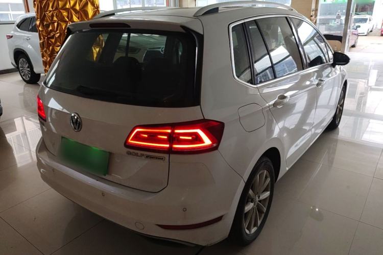 Used Volkswagen Golf Sportsvan 2019 280TSI Automatic Trendy Model China VI Standard Rear Right 45 Deg