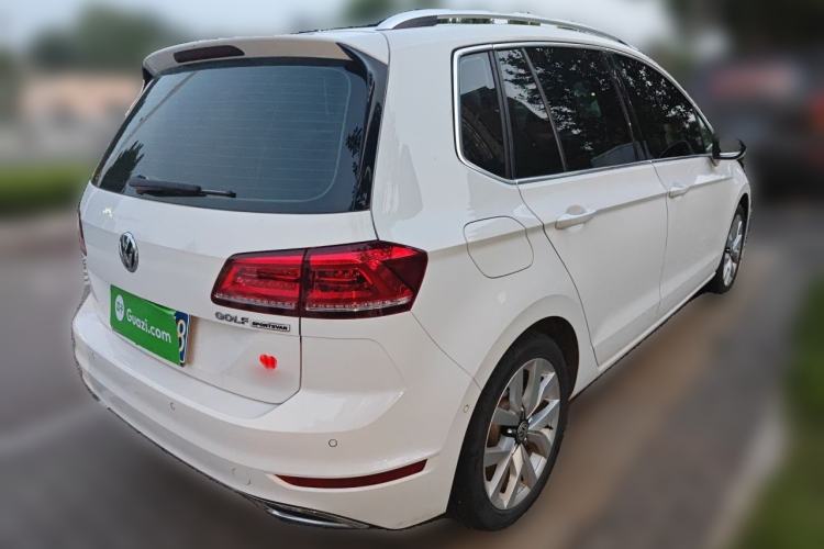 Used Volkswagen Golf Sportsvan 2019 280TSI Automatic Voyageur Model China VI Standard Rear Right 45 Deg