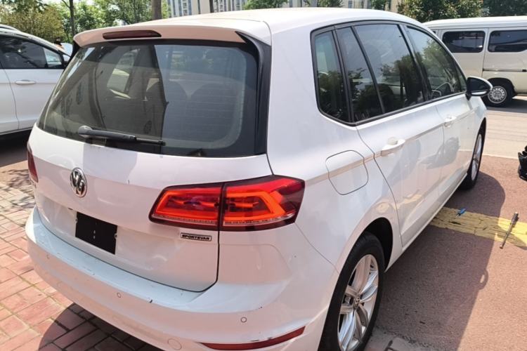 Used Volkswagen Golf Sportsvan 2019 1.6L Automatic Pure Model China V Standard Rear Right 45 Deg