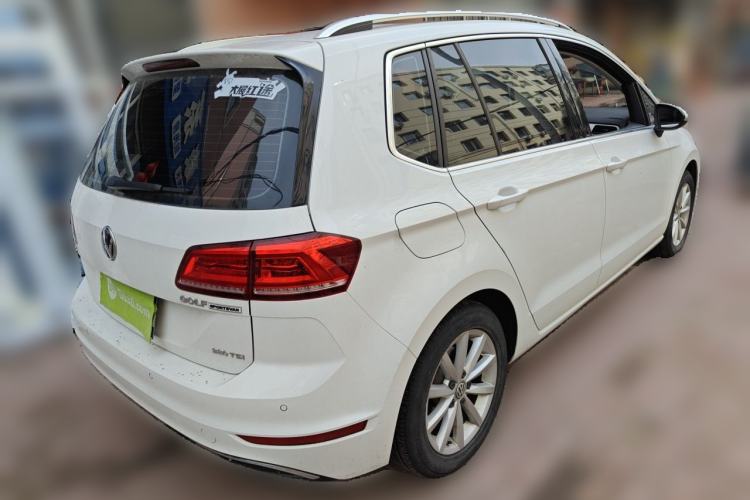 Used Volkswagen Golf Sportsvan 2019 280TSI Automatic Trendy Edition China V Standard Rear Right 45 Deg
