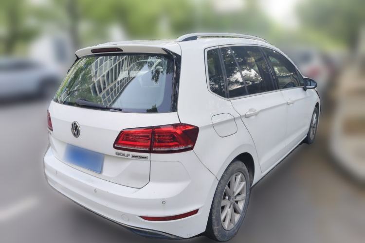 Used Volkswagen Golf Sportsvan 2019 280TSI Automatic Trendy Edition China V Standard Rear Right 45 Deg