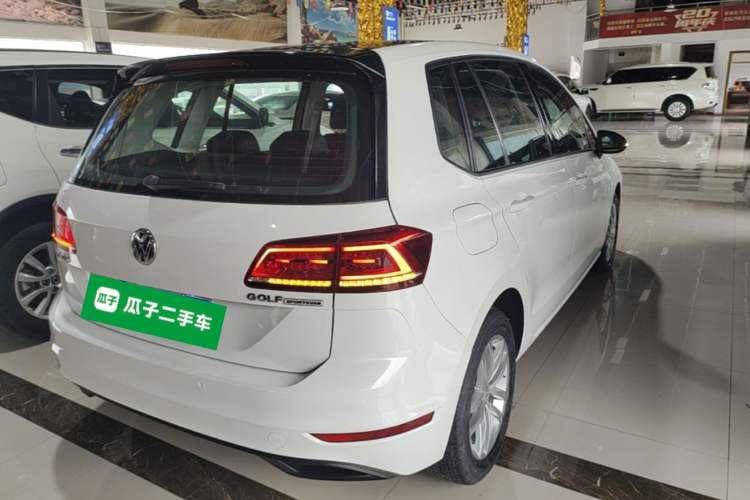 Used Volkswagen Golf Sportsvan 2019 1.6L Automatic Pure Model China V Standard Rear Right 45 Deg