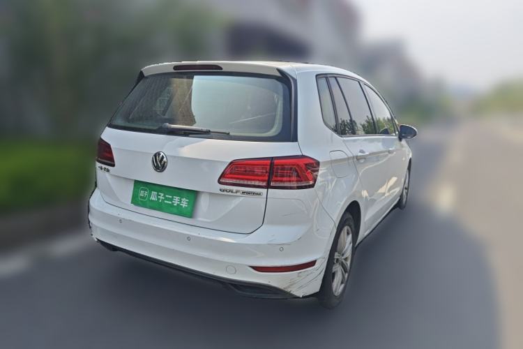 Used Volkswagen Golf Sportsvan 2019 1.6L Automatic Pure Model China V Standard Rear Right 45 Deg