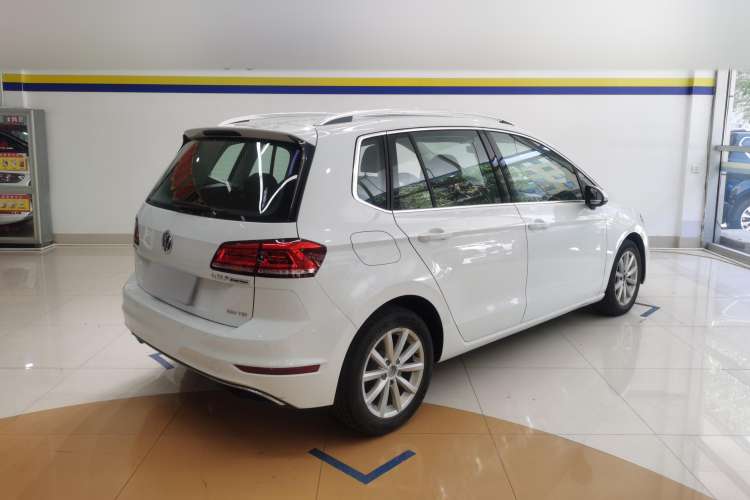 Used Volkswagen Golf Sportsvan 2019 280TSI Automatic Trendy Model China VI Standard Rear Right 45 Deg