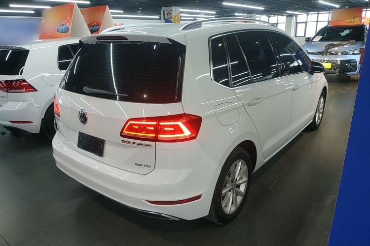 Used Volkswagen Golf Sportsvan 2019 280TSI Automatic Trendy Model China VI Standard Rear Right 45 Deg