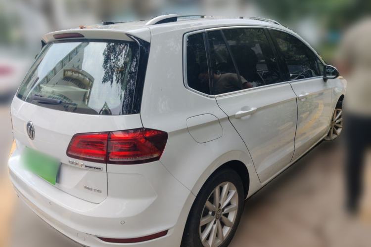 Used Volkswagen Golf Sportsvan 2019 280TSI Automatic Trendy Model China VI Standard Rear Right 45 Deg