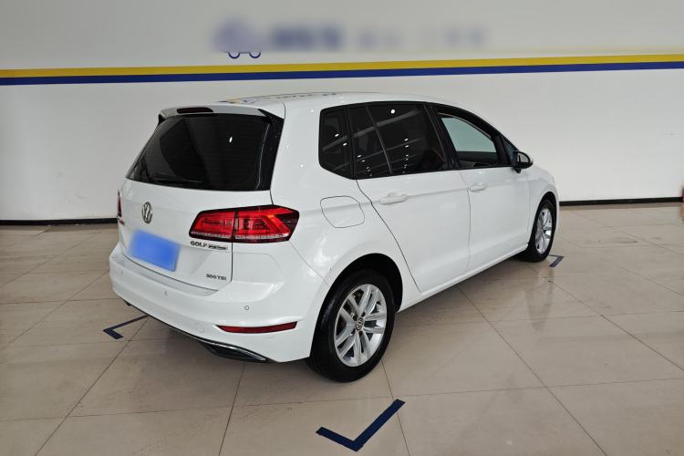 Used Volkswagen Golf Sportsvan 2019 200TSI Automatic C-HR Pure Version China VI Standard Rear Right 45 Deg