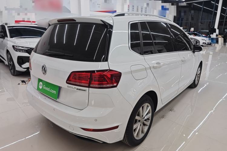 Used Volkswagen Golf Sportsvan 2019 280TSI Automatic Guardian Edition China V Standard Rear Right 45 Deg
