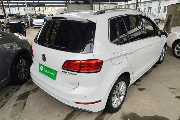 Used Volkswagen Golf Sportsvan 2019 280TSI Automatic Trendy Model China VI Standard Rear Right 45 Deg