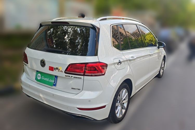 Used Volkswagen Golf Sportsvan 2019 280TSI Automatic Trendy Model China VI Standard Rear Right 45 Deg