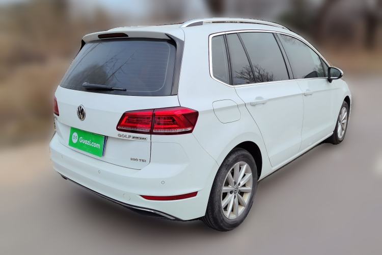 Used Volkswagen Golf Sportsvan 2019 280TSI Automatic Trendy Model China VI Standard Rear Right 45 Deg
