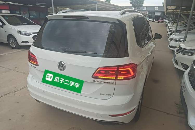 Used Volkswagen Golf Sportsvan 2019 280TSI Automatic Trendy Model China VI Standard Rear Right 45 Deg