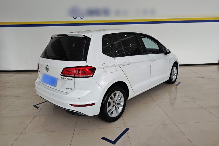 Used Volkswagen Golf Sportsvan 2019 200TSI Automatic C-HR Pure Version China VI Standard Rear Right 45 Deg