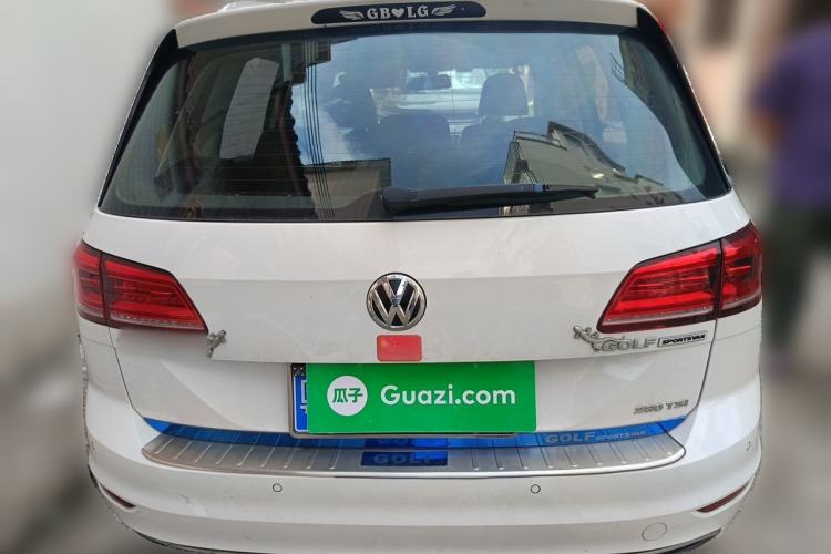 Used Volkswagen Golf Sportsvan 2019 280TSI Automatic Trendy Model China VI Standard Rear