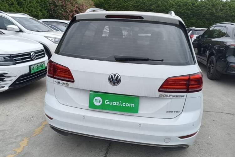 Used Volkswagen Golf Sportsvan 2019 280TSI Automatic Trendy Edition China V Standard Rear