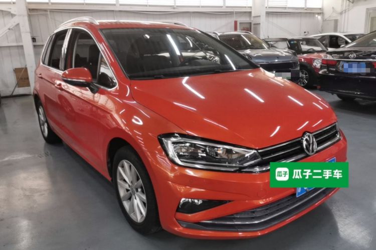 Used Volkswagen Golf Sportsvan 2019 280TSI Automatic Trendy Model China VI Standard Front Right 45 Deg