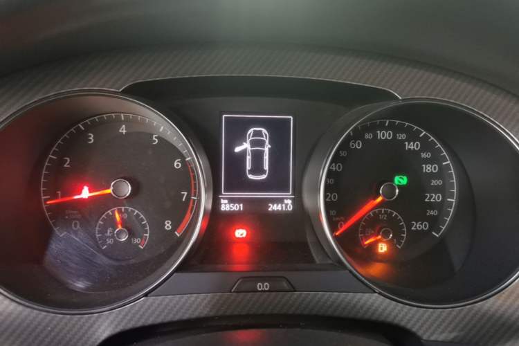 Used Volkswagen Golf Sportsvan 2019 280TSI Automatic Trendy Model China VI Standard Instrument Cluster