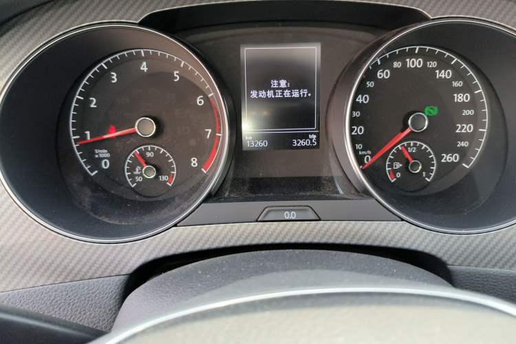 Used Volkswagen Golf Sportsvan 2020 280TSI Automatic Curious Model Odometer Close Up